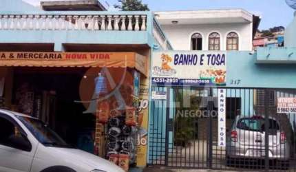 Casa + Salão Comercial - Jardim Nova Vida - Cotia/SP