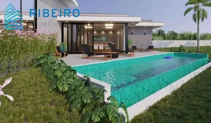 Linda casa a venda, são 4 suítes 257m de construção. Pé direito duplo, Quadra de Beach Tennis Piscina 13m aquecida