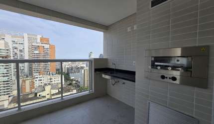 Apartamento com 2 Suítes e Varanda Gourmet no Gonzaga – 87m² Privativos