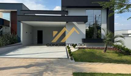 Casa à venda em Indaiatuba, Jardim Piemonte, com 3 suítes, com 198 m², Condomínio Piemonte