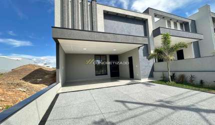 Casa à venda em Indaiatuba, Loteamento Park Gran Reserve, com 3 suítes, com 120 m²