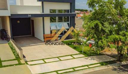 Casa à venda em Indaiatuba, Residencial Bréscia, com 3 quartos, com 140 m², Condomínio Brescia