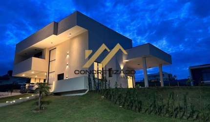 Sobrado à venda em Itupeva, Santa Eliza, com 4 suítes, com 388 m², Residencial Vida Real