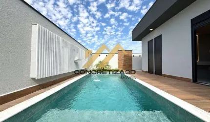 Casa à venda em Indaiatuba, Tombadouro, com 3 suítes, com 206 m², Condomínio Evidências