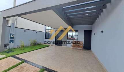 Casa à venda em Indaiatuba, Jardim Park Real, com 3 quartos, com 105 m², Condomínio Park Real