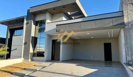 Casa térrea com 3 suítes à venda no Condomínio Jardim Piemonte – Indaiatuba/SP