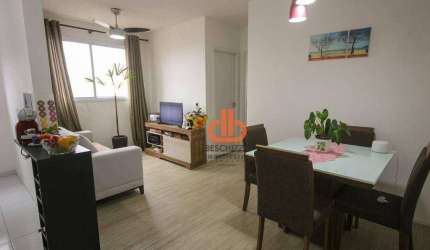 Apartamento com quartos  à venda, 47 m² por R$ 265.000 - Areia Branca - Santos/SP