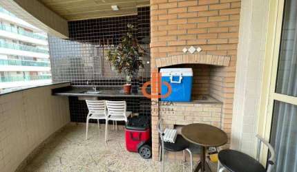 Apartamento com 4 quartos sendo 3 suítes com 178 m² - Gonzaga - Santos/SP