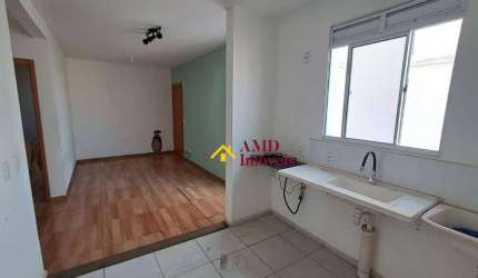 Apartamento com 2 dormitórios à venda, 45 m² por R$ 182.000,00 - Dois Córregos - Piracicaba/SP