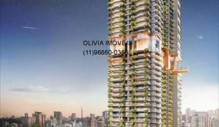 Apartamento de luxo 162Mts 3 suítes, hall privativo, terraço gourmet, cozinha ampla, wc de serviços, 2 vagas em Perdizes.