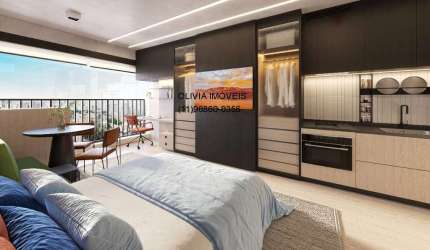 Imperdível! Apartamento à venda em São Paulo-SP, Vila Mariana, 1 quarto, 1 banheiro, 25,00 m² de área.