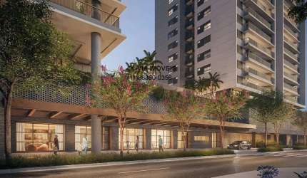 Apartamento a venda com 217mts, 4 suítes, terraço gourmet, 3 vagas no Brooklin