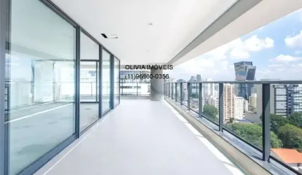 Apartamento de Luxo em Pinheiros: 4 Quartos, 4 Suítes, 3 Salas, 5 Banheiros, 3 Vagas - 230m² - São Paulo-SP