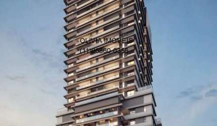 Apartamento a venda no Jardins com 132 m², 3 suítes, varanda gourmet, wc de serviço, 2 vagas no Jardins