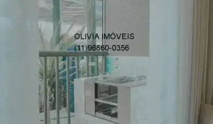 Apartamento a venda com 37mts, 2 dormitórios sendo 1 suite, terraço a 200m do Metrô Sacomã