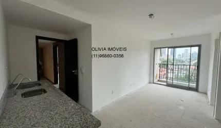 Apartamento a venda com 40mts, 2 quartos, 1 wc, terraço, na Vila Cordeiro ao lado da estação do monotrilho