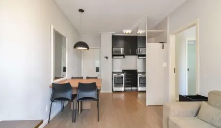 Apartamento tipo para venda com 1 quarto, sendo 1 suíte, 50m²