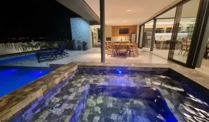 Casa com 4 suítes plenas no Jardins Munique Mobiliada e decorada