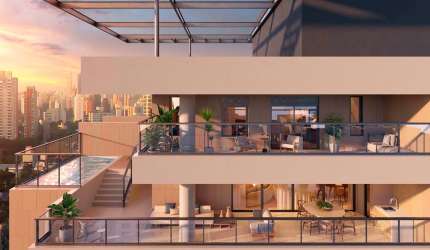 Cobertura Duplex com 363 m² com 04 suites, 06 banheiros e 04 vagas. Jardim Vila Mariana