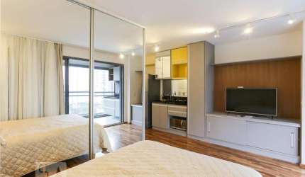 Kitnet / Stúdio para Aluguel - Vila Madalena, 1 Quarto,  35 m² - São Paulo