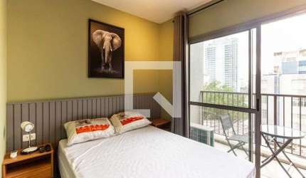 Kitnet / Stúdio para Aluguel - Higienópolis, 1 Quarto,  25 m² - São Paulo