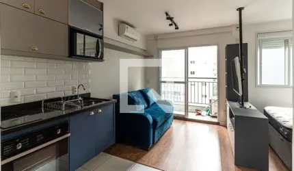Kitnet / Stúdio para Aluguel - Santa Cecília, 1 Quarto,  28 m² - São Paulo