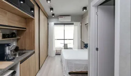 Apartamento para Aluguel - Brooklin, 1 Quarto,  25 m² - São Paulo