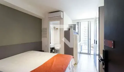 Kitnet / Stúdio para Aluguel - Moema, 1 Quarto,  21 m² - São Paulo