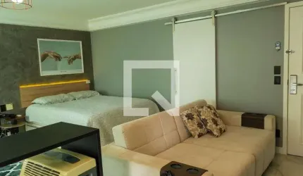 Kitnet / Stúdio para Aluguel - Barra da Tijuca, 1 Quarto,  40 m² - Rio de Janeiro