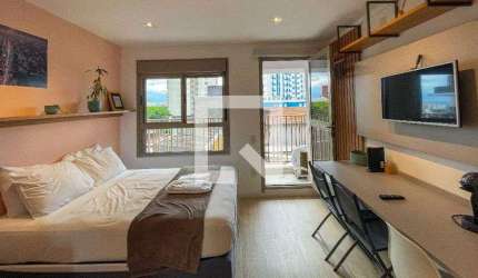 Kitnet / Stúdio para Aluguel - Vila Madalena, 1 Quarto,  26 m² - São Paulo