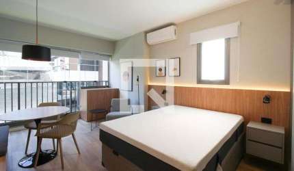 Kitnet / Stúdio para Aluguel - Moema, 1 Quarto,  30 m² - São Paulo