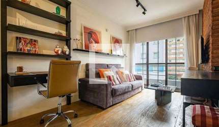 Kitnet / Stúdio para Aluguel - Jardim Paulista, 1 Quarto,  37 m² - São Paulo