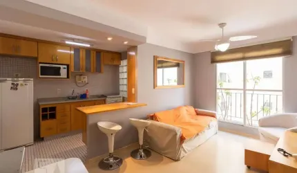 Apartamento para Aluguel - Vila Nova Conceição, 1 Quarto,  48 m² - São Paulo