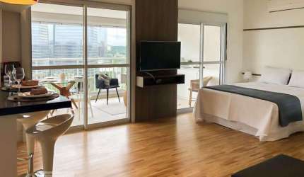 Apartamento para Aluguel - Vila Olímpia, 1 Quarto,  55 m² - São Paulo
