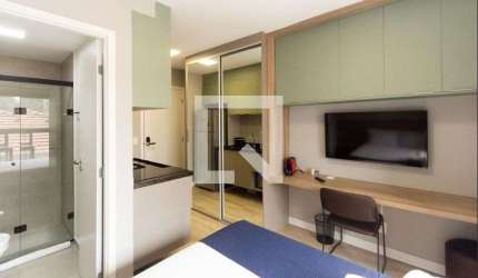 Kitnet / Stúdio para Aluguel - Moema, 1 Quarto,  20 m² - São Paulo