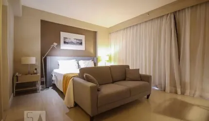 Apartamento para Aluguel - Barra da Tijuca, 2 Quartos,  60 m² - Rio de Janeiro