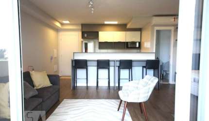 Kitnet / Stúdio para Aluguel - Chácara Santo Antonio, 1 Quarto,  60 m² - São Paulo