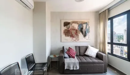 Apartamento para Aluguel - Pinheiros, 1 Quarto,  58 m² - São Paulo