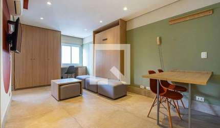 Kitnet / Stúdio para Aluguel - Jardim Paulista, 1 Quarto,  31 m² - São Paulo