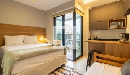 Kitnet / Stúdio para Aluguel - Vila Madalena, 1 Quarto,  25 m² - São Paulo