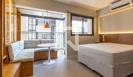Kitnet / Stúdio para Aluguel - Brooklin, 1 Quarto,  29 m² - São Paulo