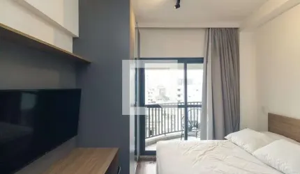 Kitnet / Stúdio para Aluguel - Santa Cecília, 1 Quarto,  20 m² - São Paulo