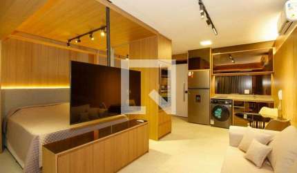 Kitnet / Stúdio para Aluguel - Pinheiros, 1 Quarto,  38 m² - São Paulo