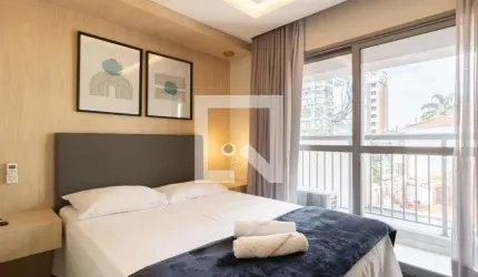 Kitnet / Stúdio para Aluguel - Moema, 1 Quarto,  20 m² - São Paulo