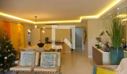 Apartamento para Aluguel - Barra da Tijuca - Marapendi, 3 Quartos,  165 m² - Rio de Janeiro