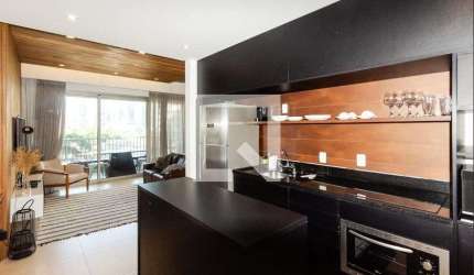 Kitnet / Stúdio para Aluguel - Itaim Bibi, 1 Quarto,  64 m² - São Paulo