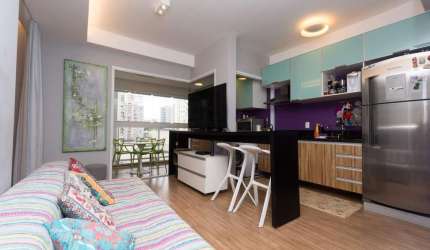 Kitnet / Stúdio para Aluguel - Pinheiros, 1 Quarto,  40 m² - São Paulo