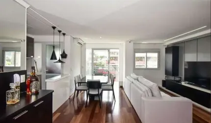Apartamento para Aluguel - Morumbi, 1 Quarto,  125 m² - São Paulo