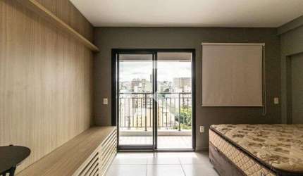 Kitnet / Stúdio para Aluguel - Santa Cecília, 1 Quarto,  27 m² - São Paulo
