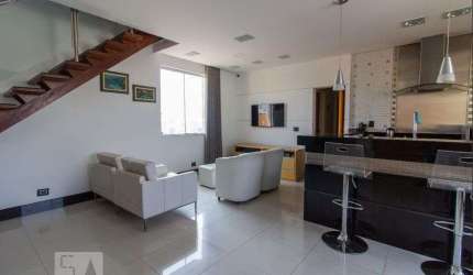 Cobertura para Aluguel - Santo Agostinho, 2 Quartos,  135 m² - Belo Horizonte